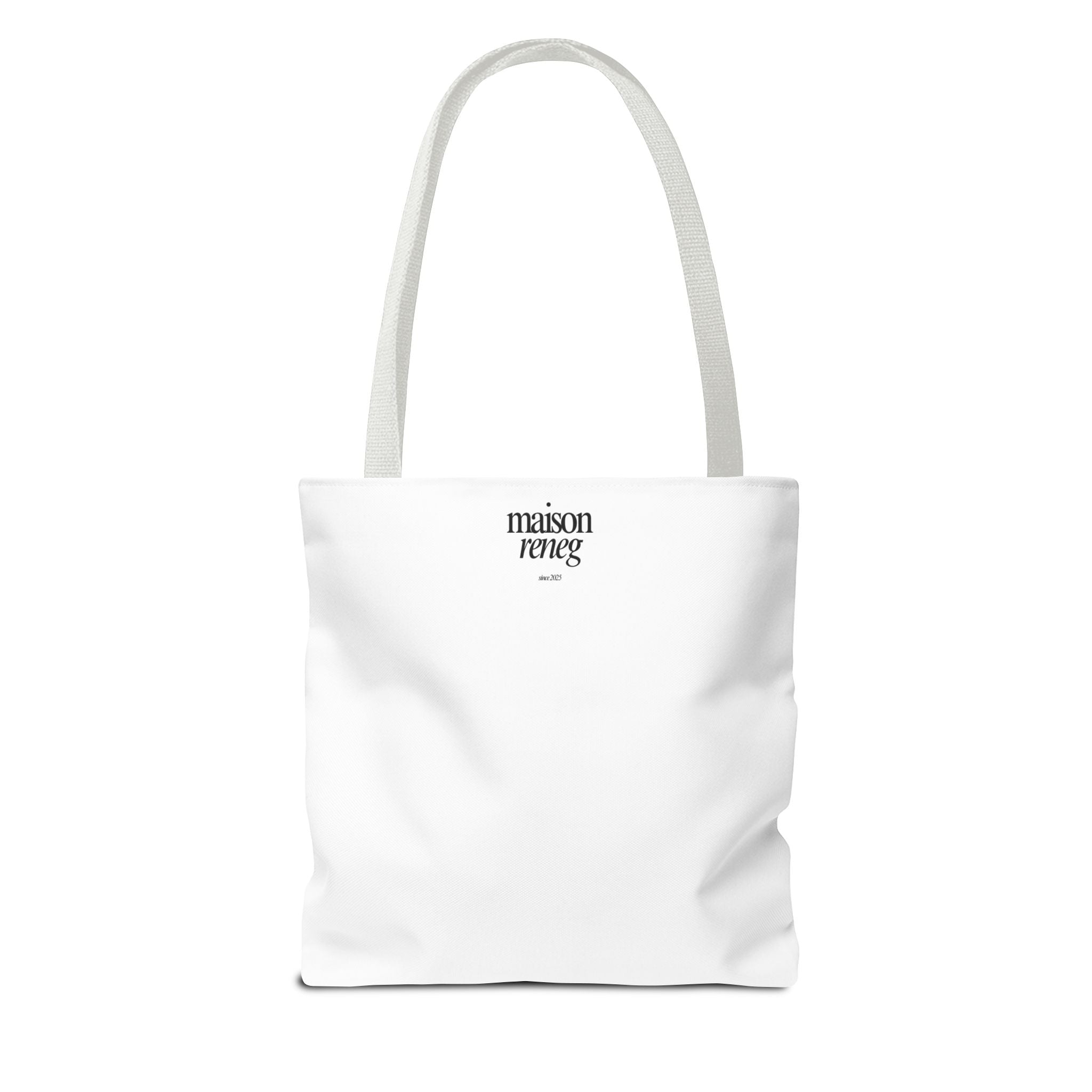 Eco-Friendly Tote Bag - Say No to Plastic, Reusable Shopping Bag, Soft White Bag, Black, White