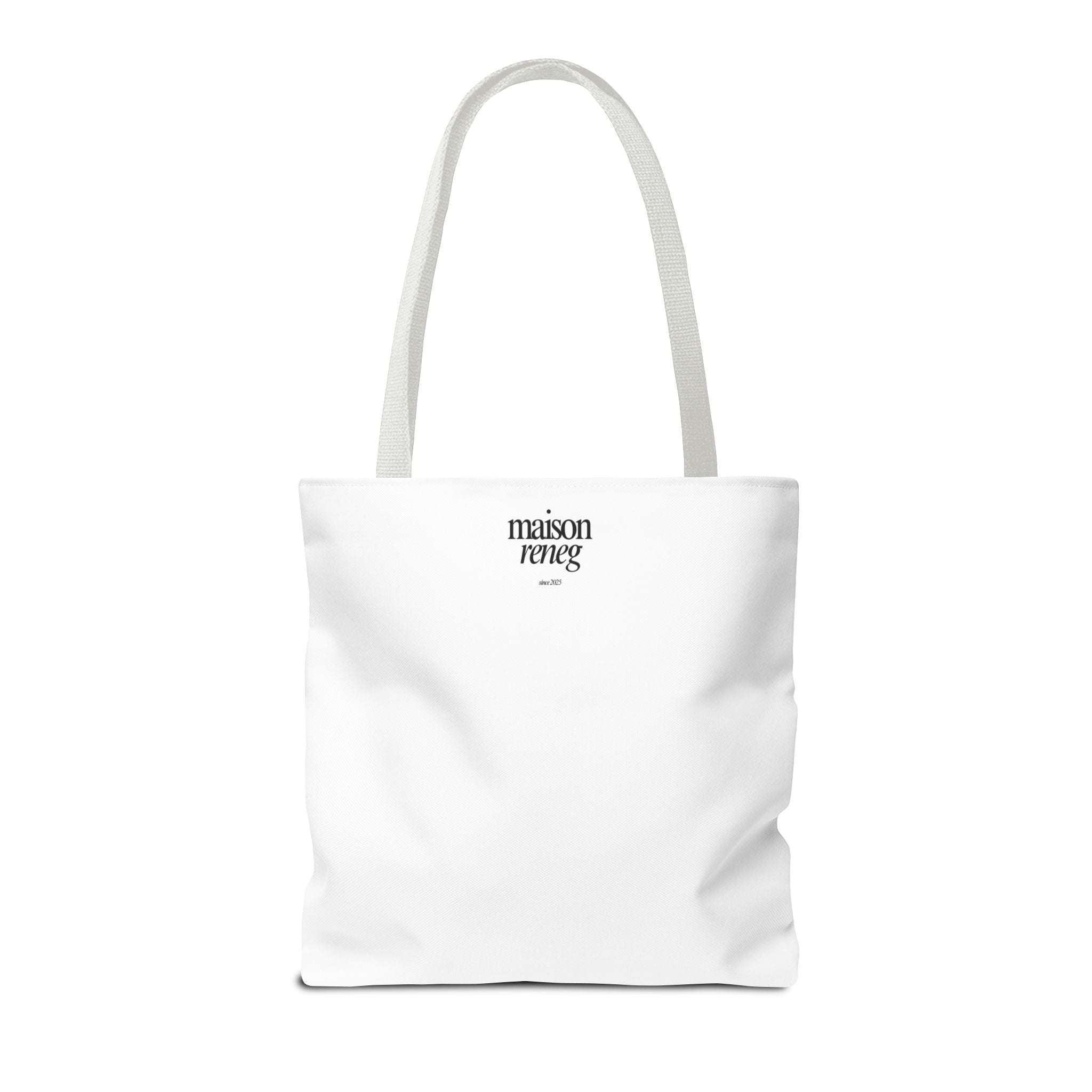 Eco-Friendly Tote Bag - Say No to Plastic, Reusable Shopping Bag, Soft White Bag, Black, White