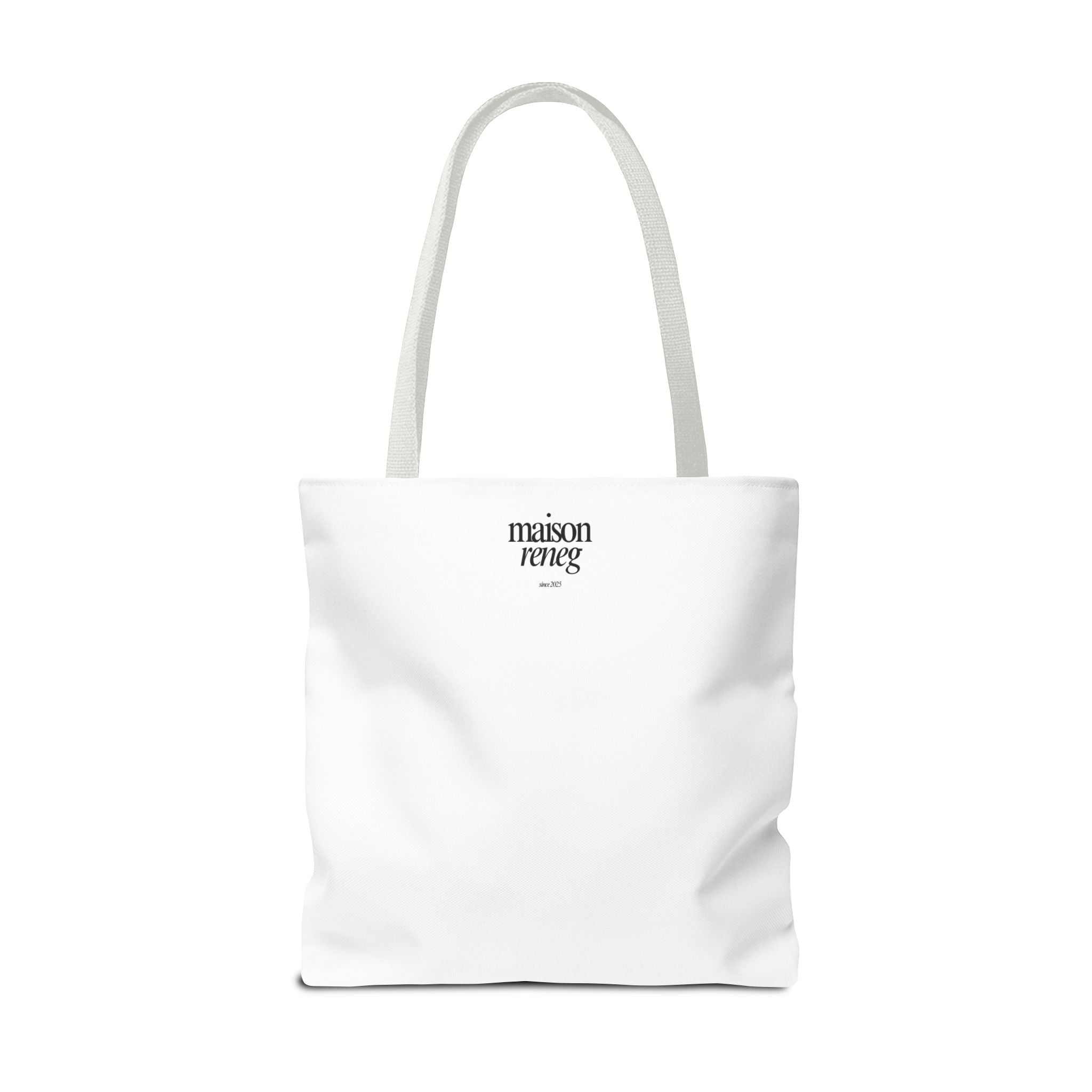 Eco-Friendly Tote Bag - Say No to Plastic, Reusable Shopping Bag, Soft White Bag, Black, White