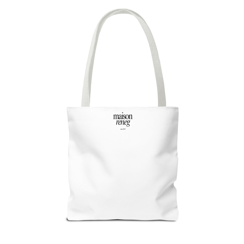 Eco-Friendly Tote Bag - Say No to Plastic, Reusable Shopping Bag, Soft White Bag, Black, White