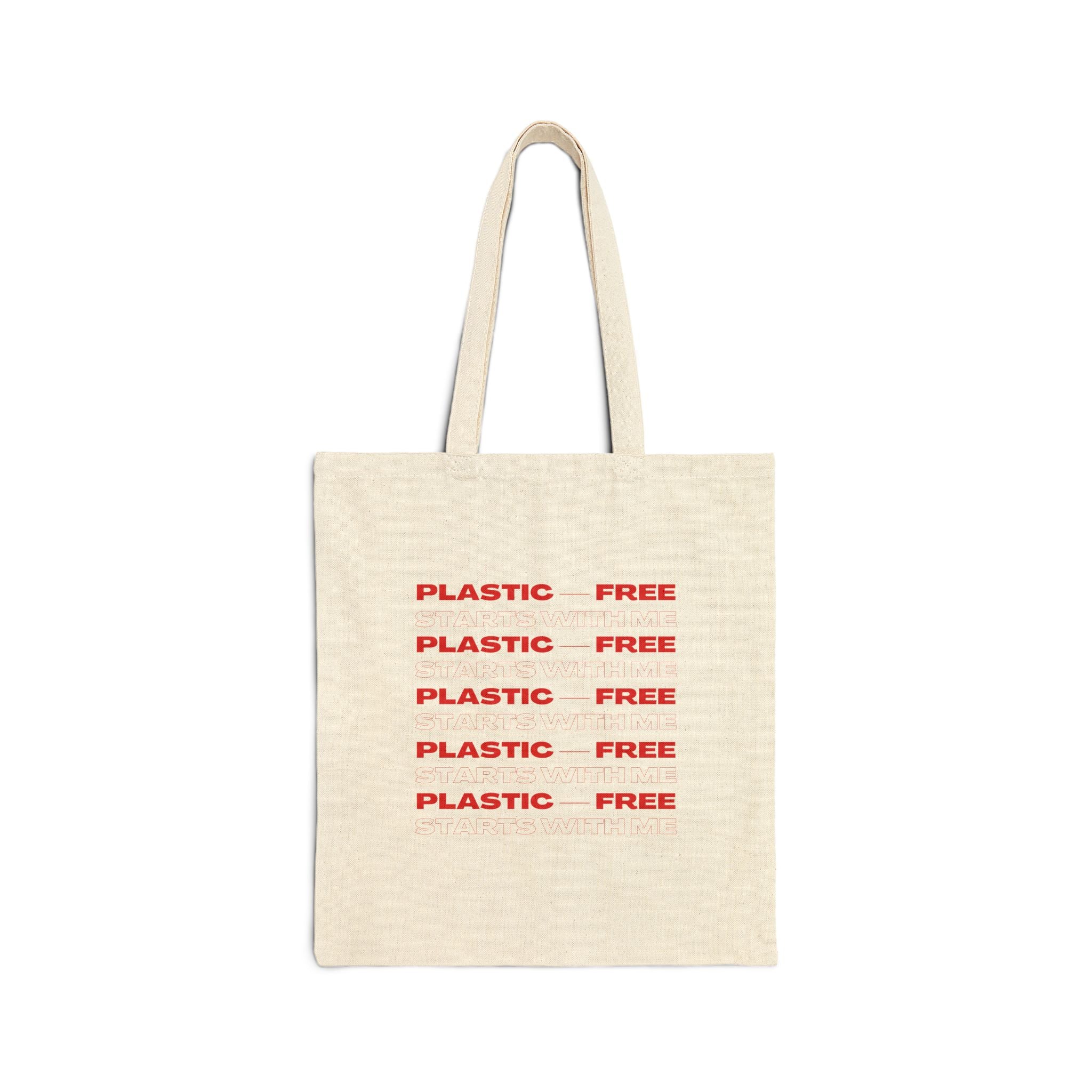 Eco-Friendly Cotton Tote Bag, Reusable Shopping Bag, Plastic Free